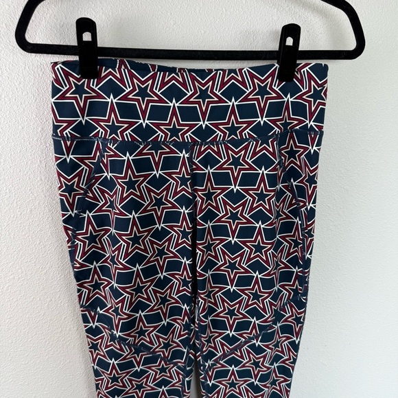 NWOT Sweaty Betty The Power 7/8 Graphic Star Leggings Activewear Women’s Medium - Picture 3 of 11